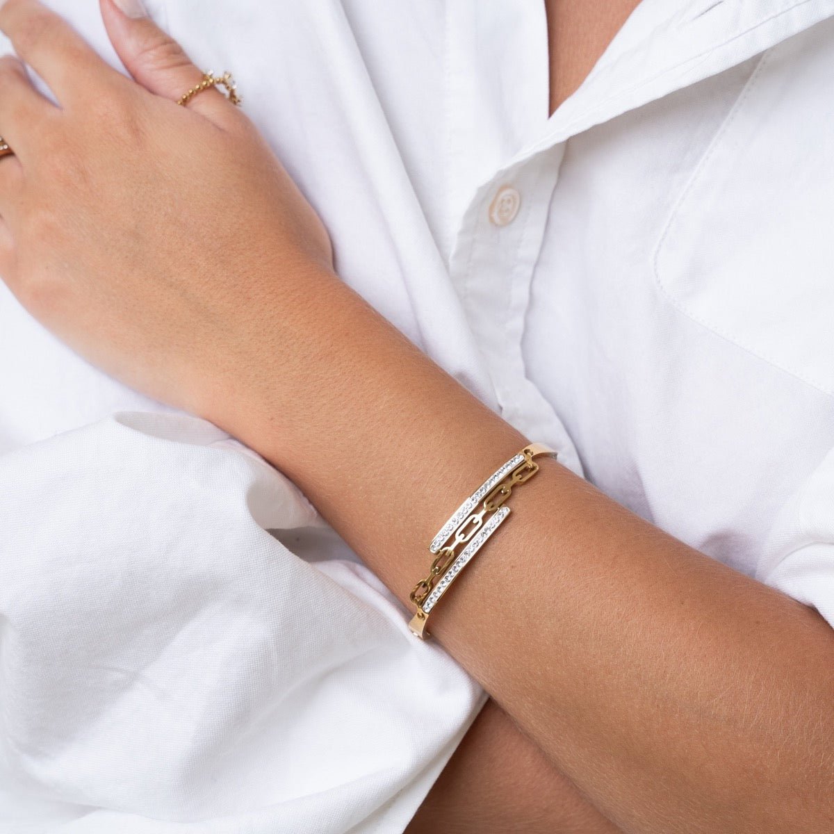 Donatela Bracelet 18K Gold Plated