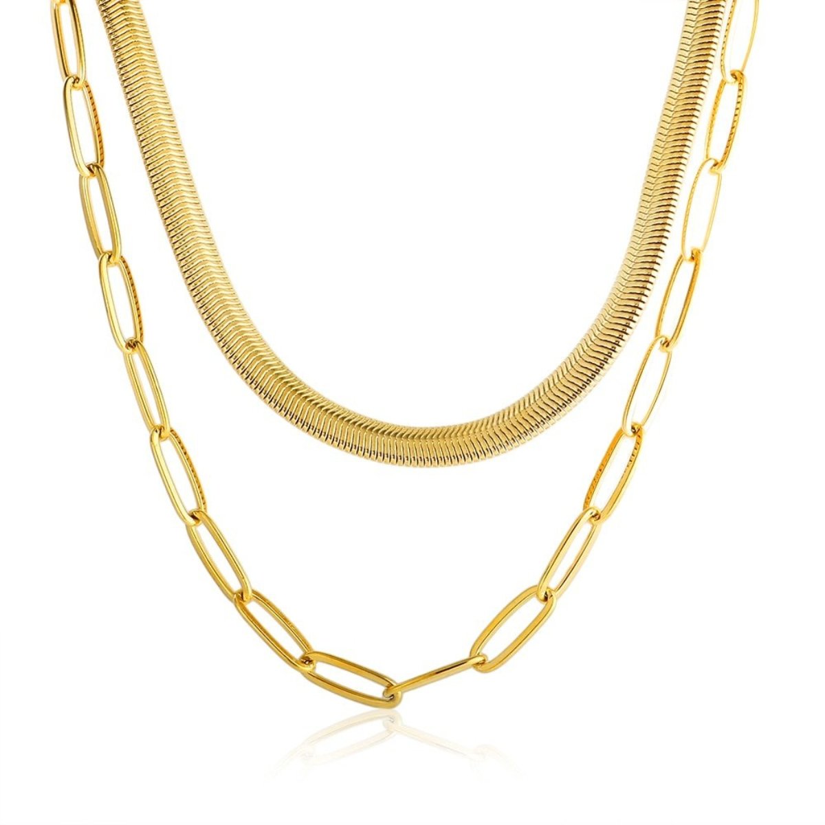 Mix Necklace Antonela 18K Gold Plated