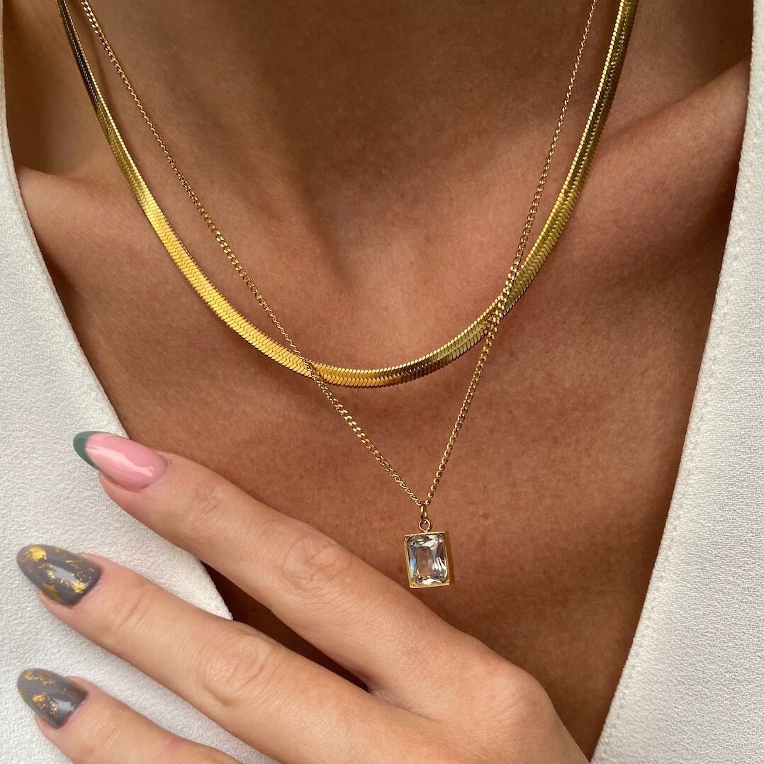 Paris Necklace Mix 18K Gold Plated