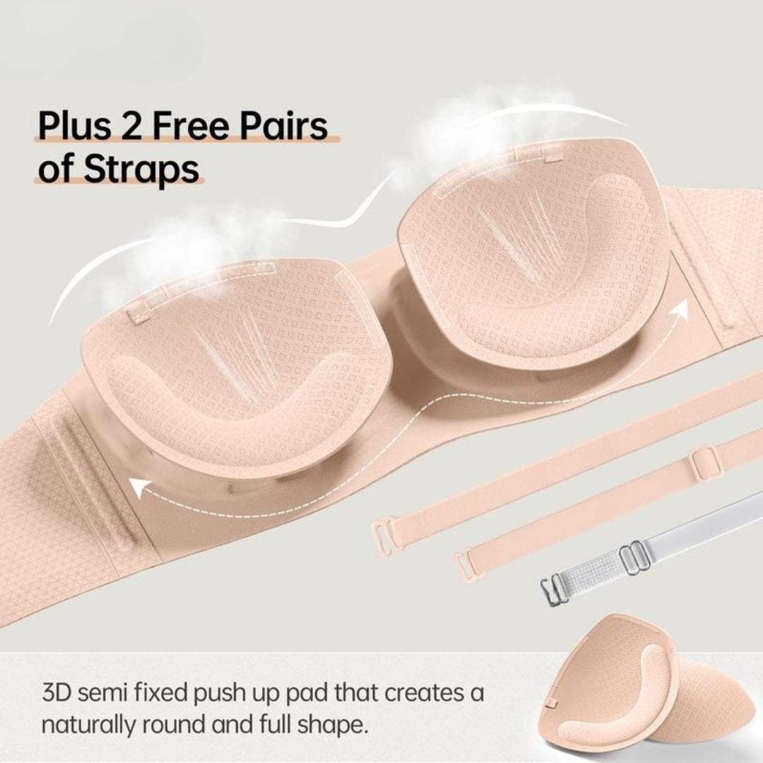 Wireless Padded Bandeau Bra