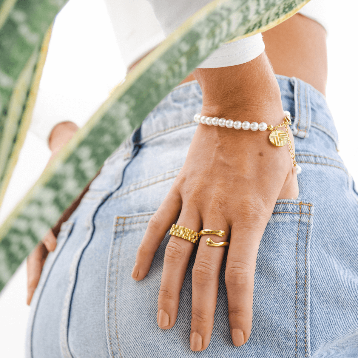Embrace Ring 18K Gold Plated