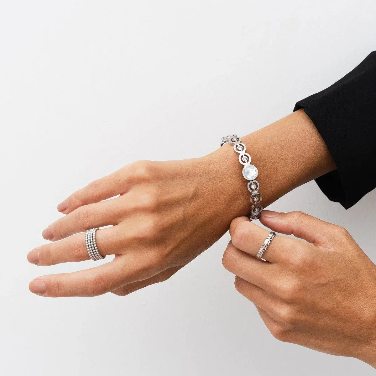 Ring Spheres Iconic - Silver