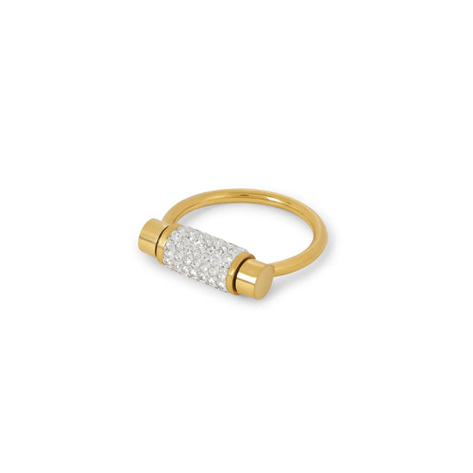 Ring Glitz Spinning 18K Gold Plated