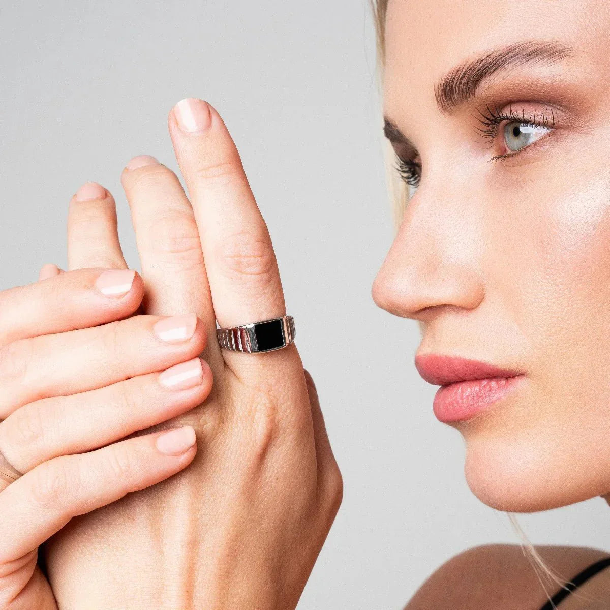 Ring Noir - Silver