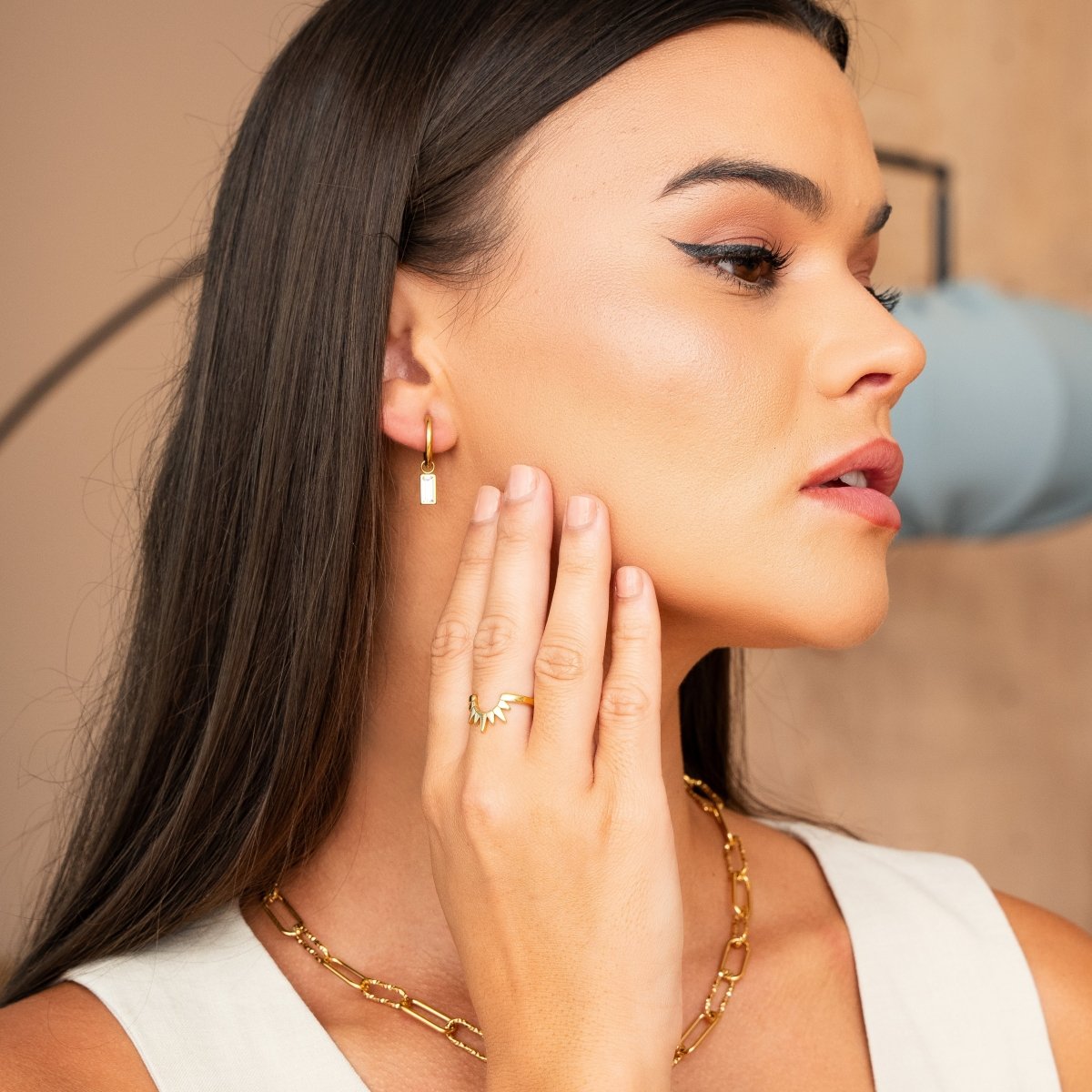 Ring Sunrise 18K Gold Plated