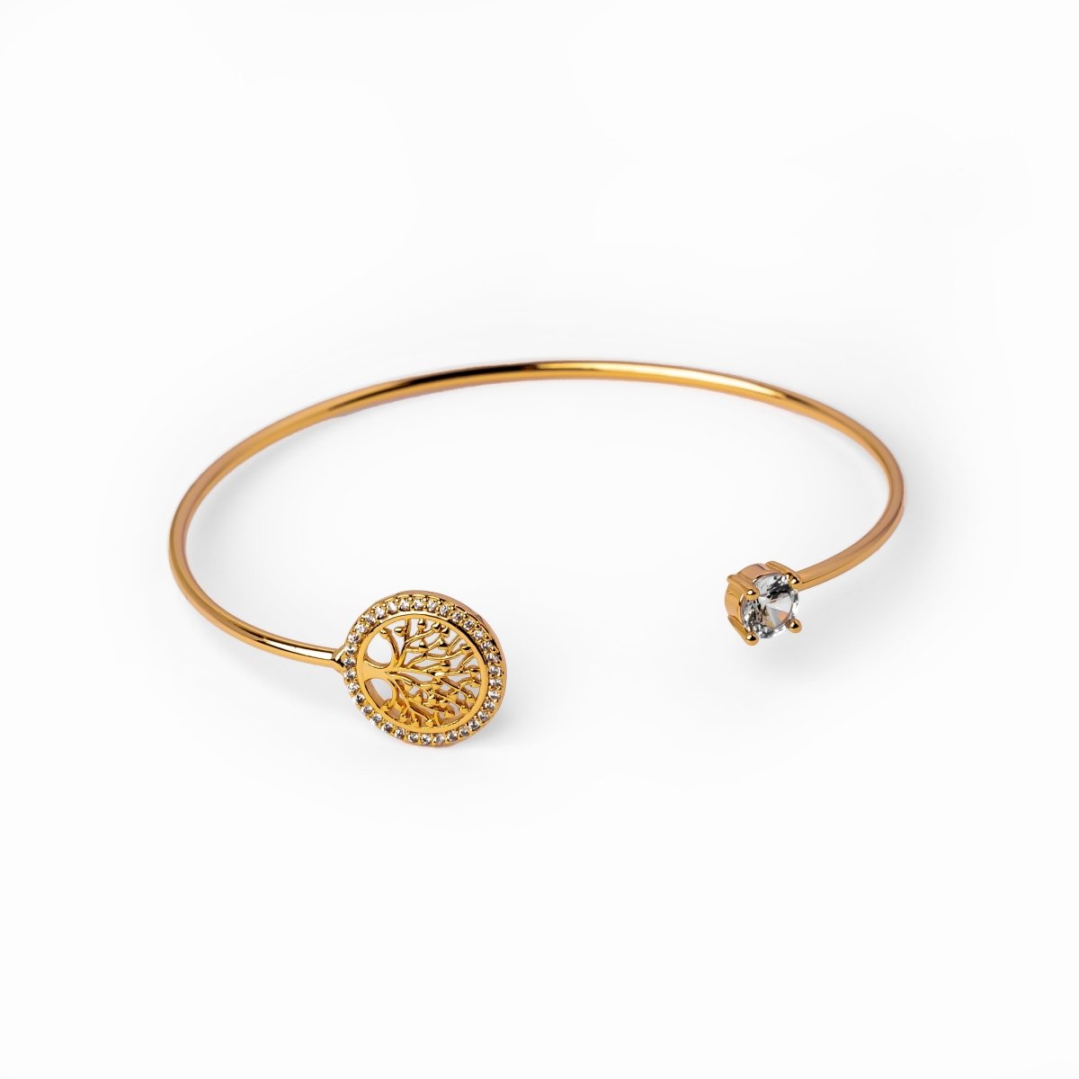 Tree of Life Bracelet 18K Gold Plated