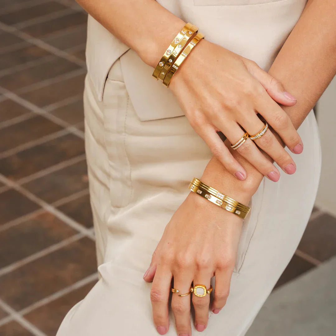 Minimal Bracelet 18K Gold Plated