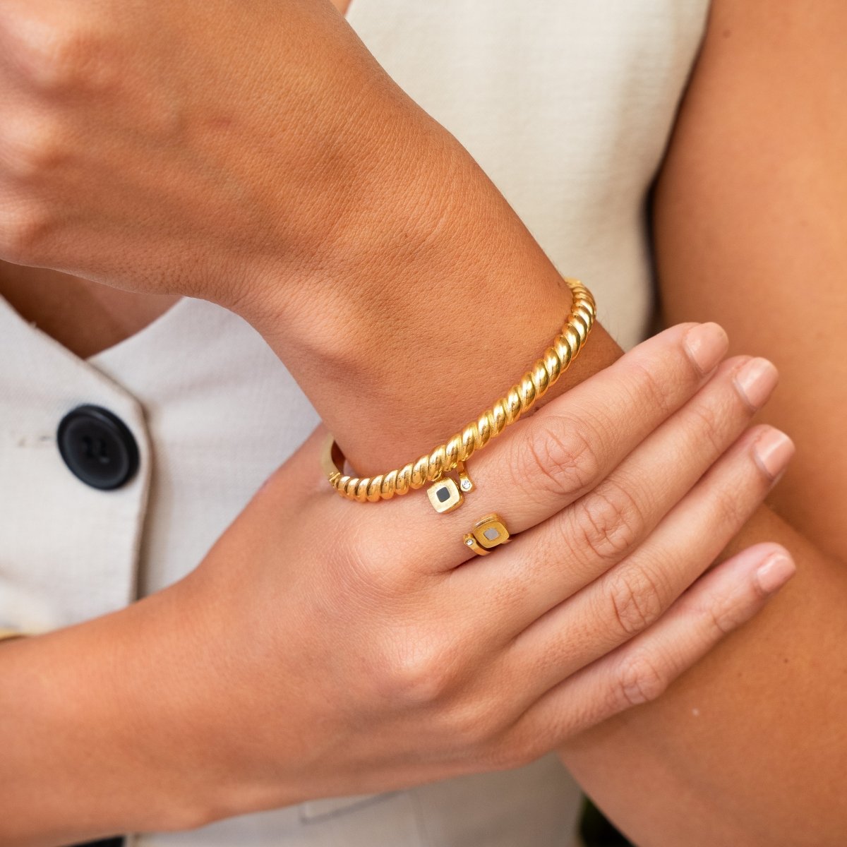 Pisa Bracelet 18K Gold Plated