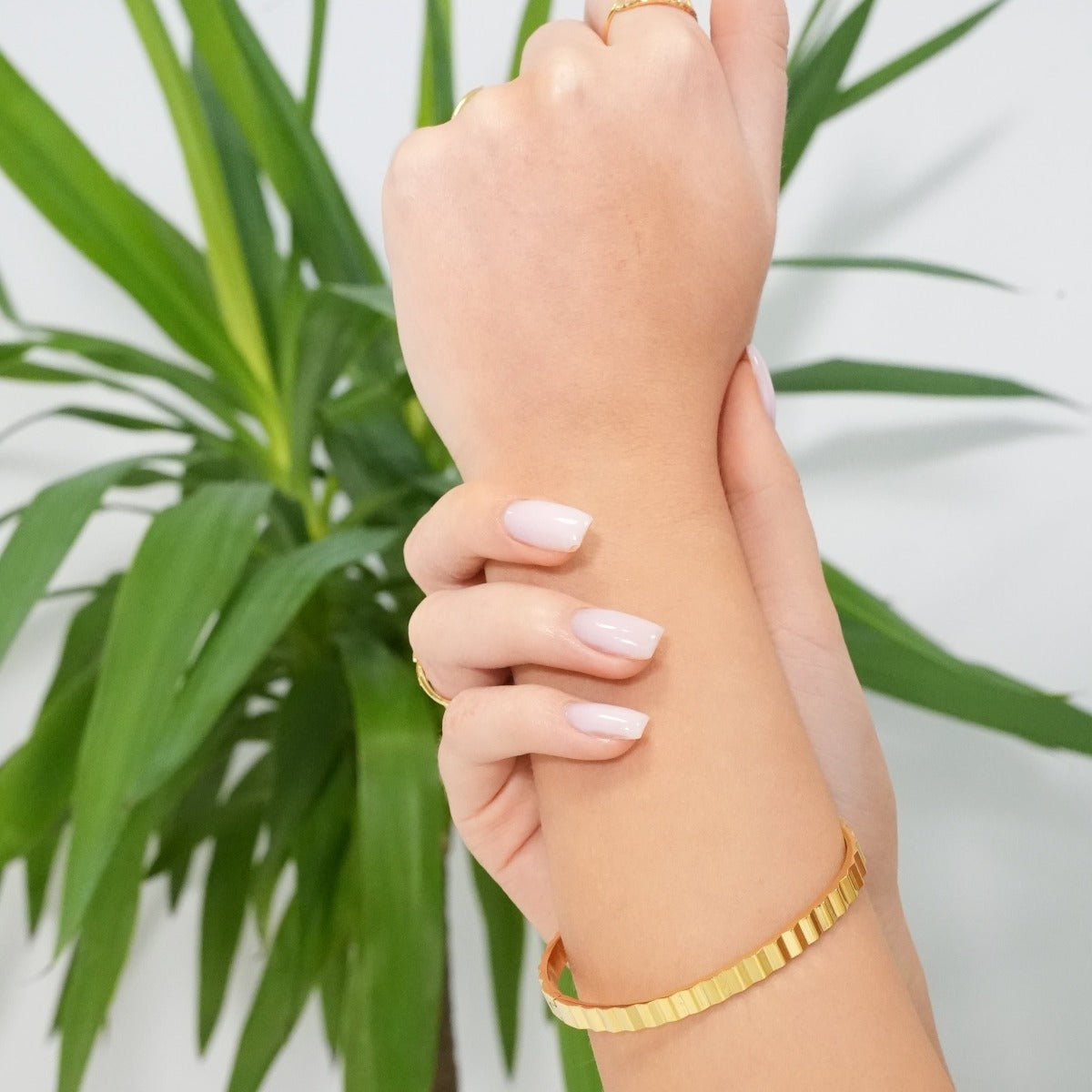 Ripple Bracelet 18K Gold Plated