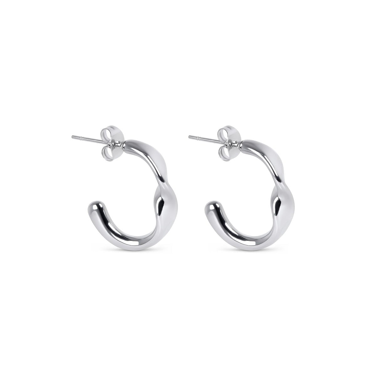 Earring Luci Hoop - Silver