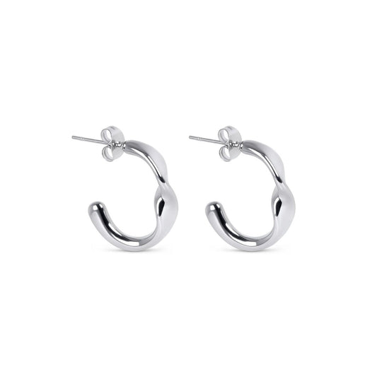 Earring Luci Hoop - Silver