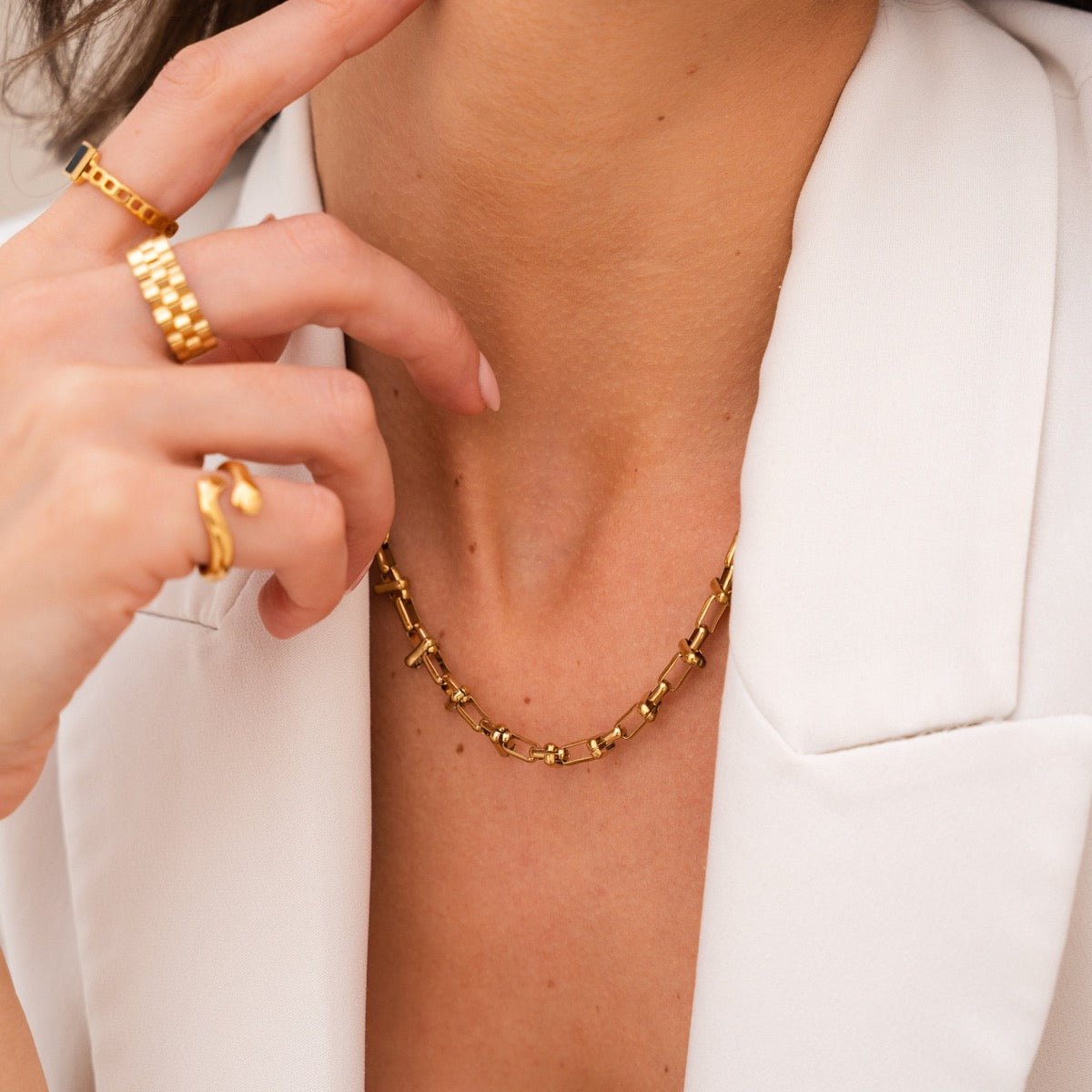 Cairo Necklace 18K Gold Plated