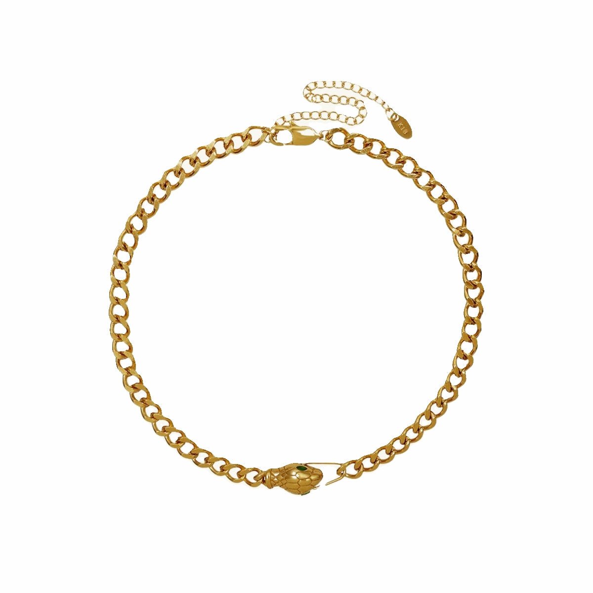Necklace Serpent Choker 18K Gold Plated