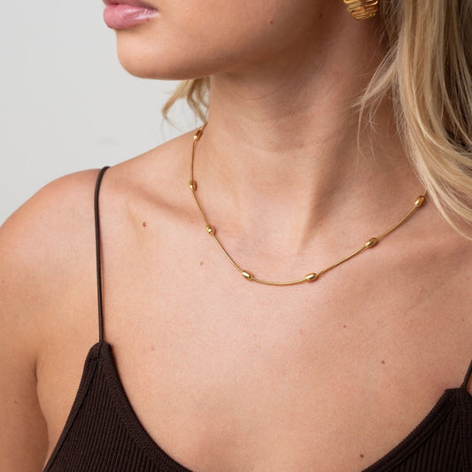 Necklace Sphere 18K Gold Plated