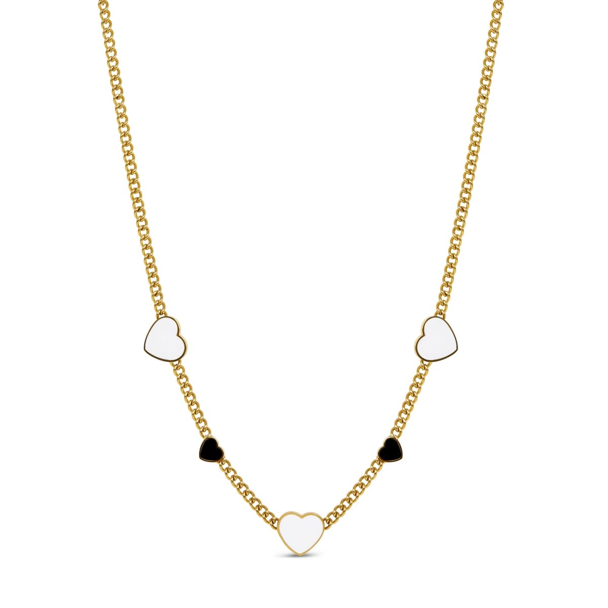 Necklace Love Glow Monochromatic 18K Gold Plated