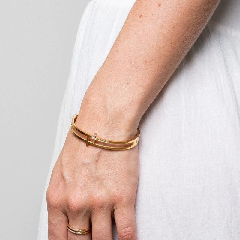 Cross Set 18K Gold Plated