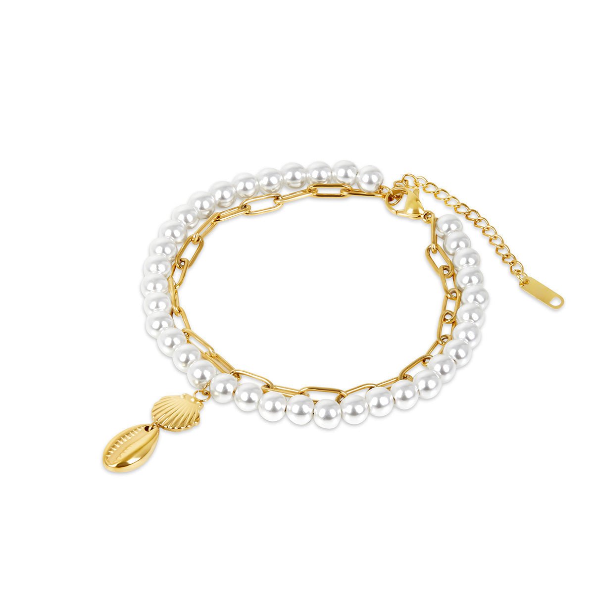 Noronha Pearl 18K Gold Plated Anklet